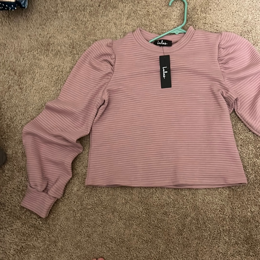 Cropped sweater